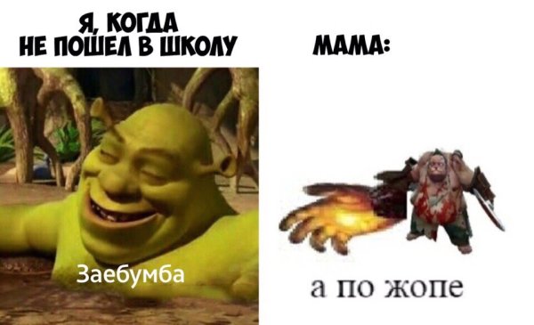 Шрек заебумба