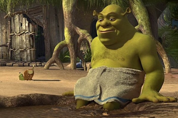 Шрек в болоте