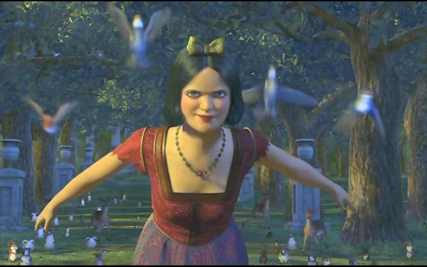 Шрек принцессы Белоснежка