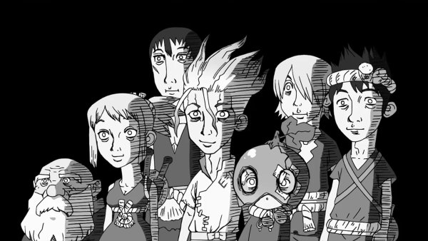 Хром аниме доктор Стоун Манга