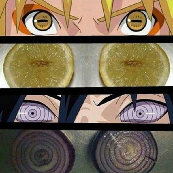 Аниме Наруто и аниме Боруто глаза