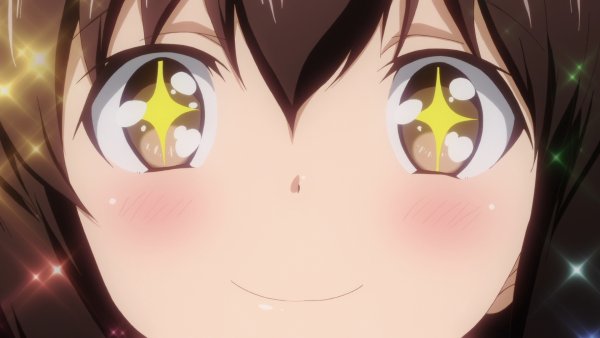 Радостные глаза аниме