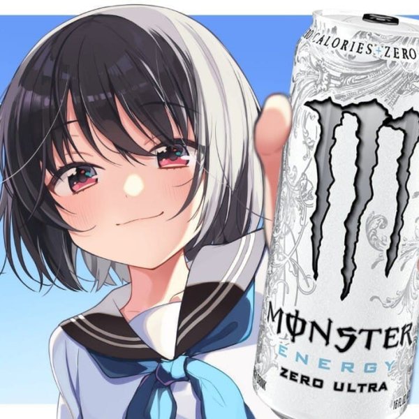 Девушки с энергетиками аниме