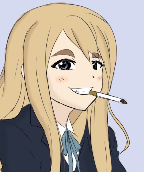 Тупая девушка аниме