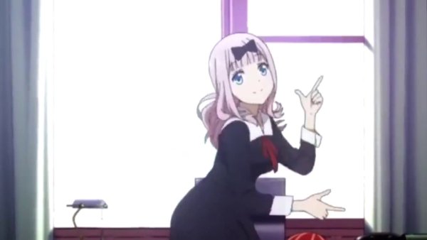 Танцующая тян из аниме