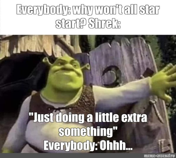 Somebody once told me Мем