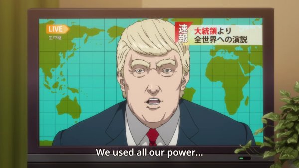 Аниме тян и Дональд Трамп