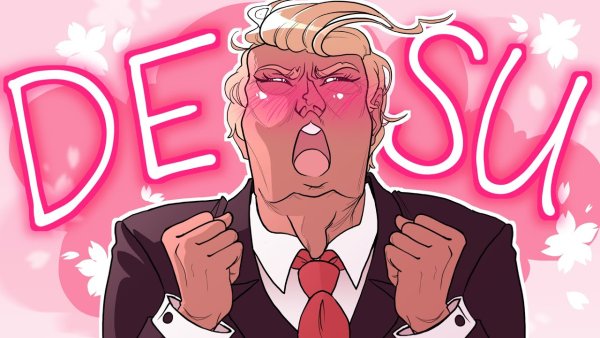 U.S.A. S mine Donald Trump Map