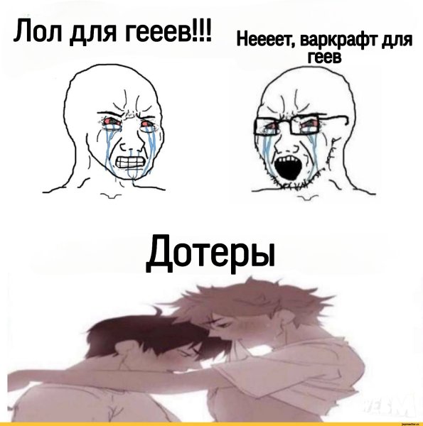 Мемы про дотеров