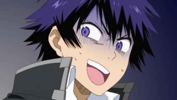 Аниме парень испуган