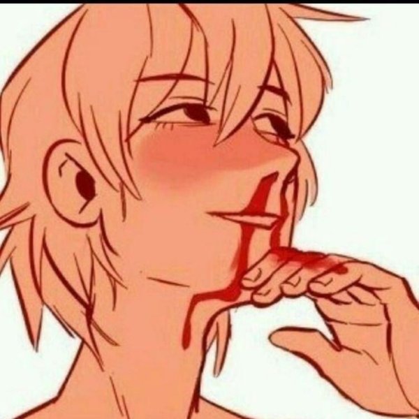 Аниме смущение кровь из носа
