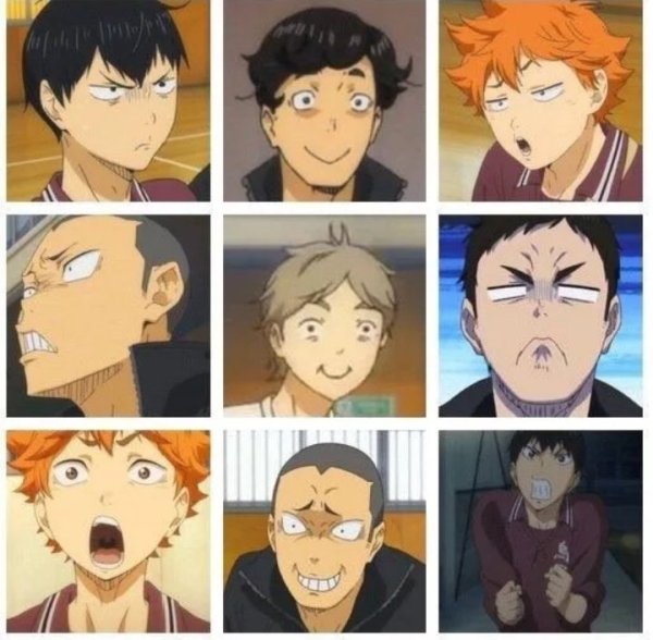 Волейбол Haikyuu мемы