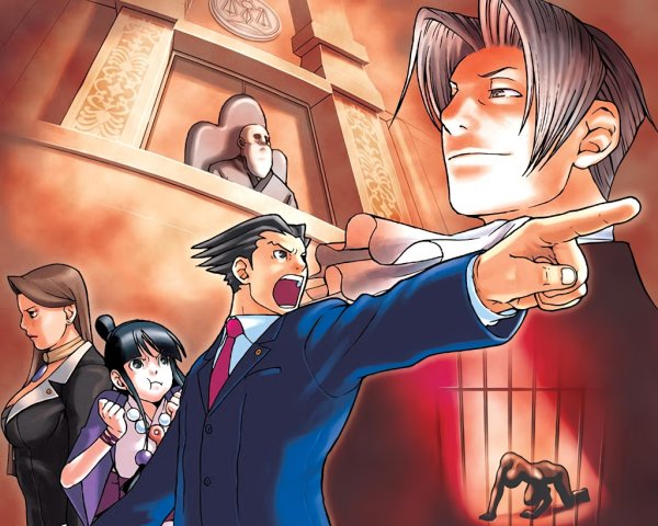 Phoenix Wright Ace attorney Феникс Райт