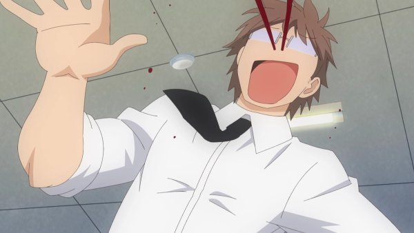 Аниме смущение кровь из носа