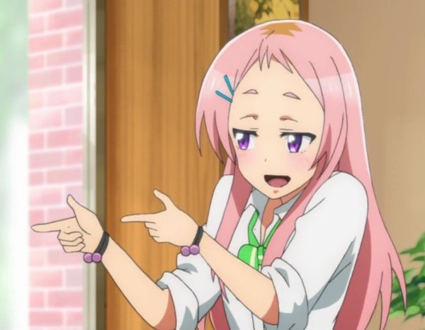 Аниме палец вверх