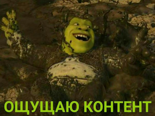 Шрек в болоте