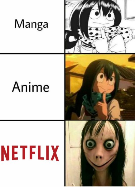 Манга аниме Нетфликс адаптация Мем