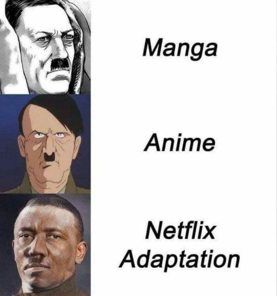 Netflix adaptation Мем