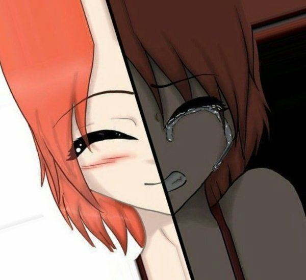 Аниме улыбка сквозь слезы