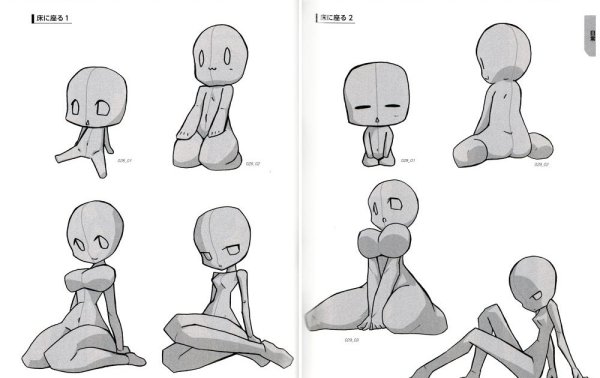 Манекены для рисования позы