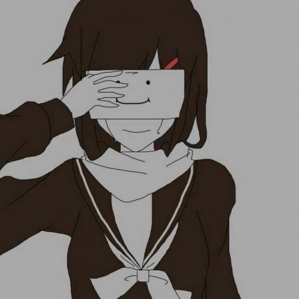 Аниме девушка фальшивая улыбка