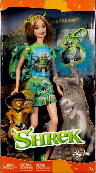 Барби Шрек кукла