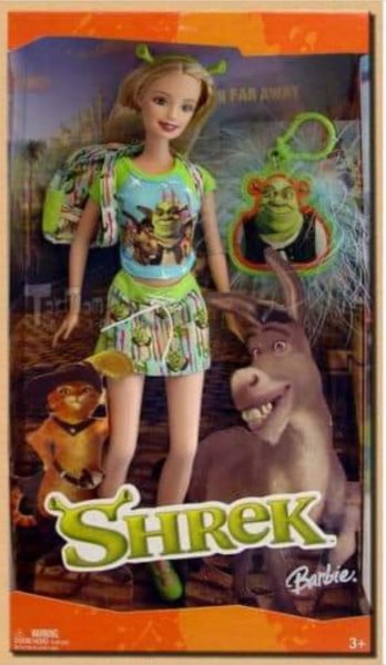 Барби Шрек кукла