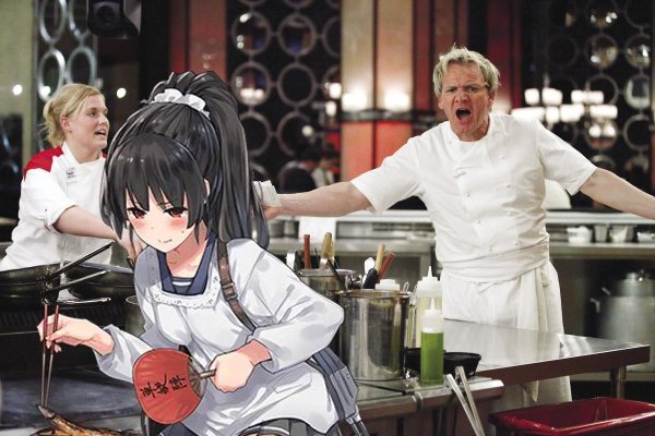 Гордон Рамзи аниме