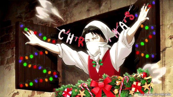 Леви Аккерман новый год