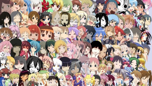 Персонажи из аниме