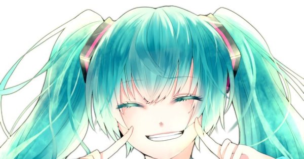 Аниме Мику Хатсуне плачет