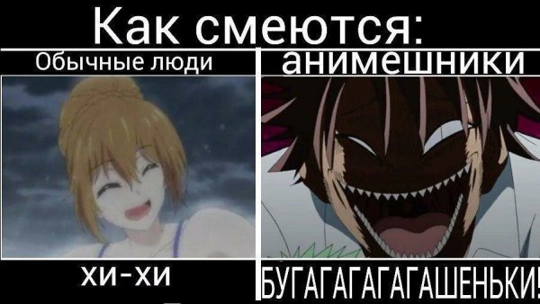 Мемы про анимешников