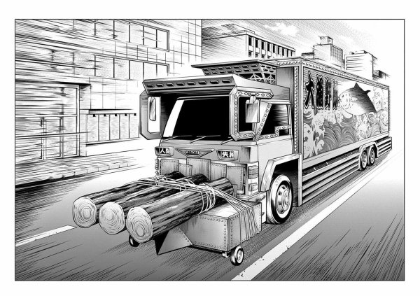 Грузовик кун исекай