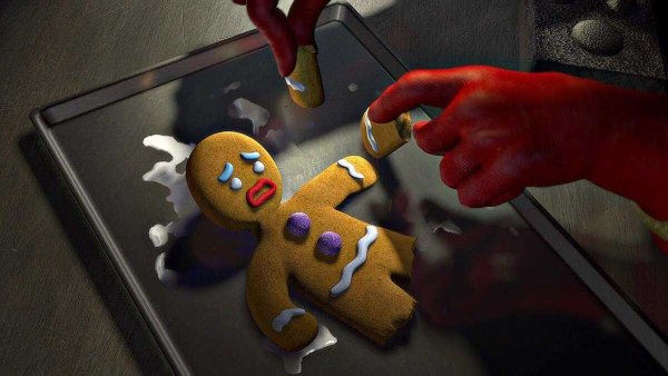 Пряничный человечек Шрек