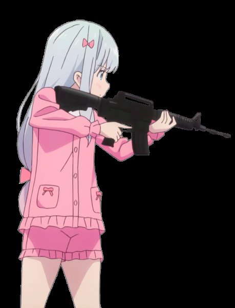 Аниме с винтовкой