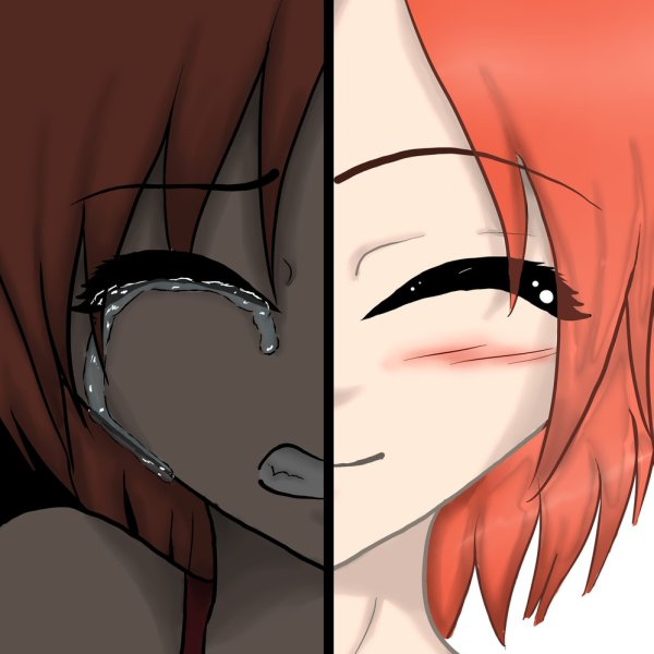 Улыбка со слезами аниме