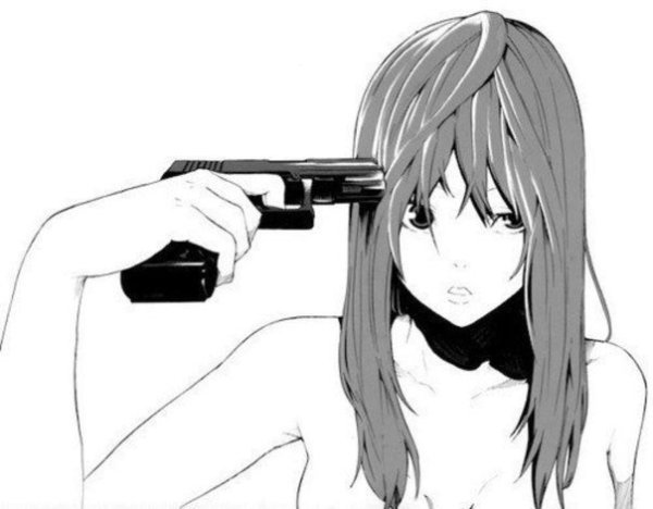 Девушка с пистолетом у Виска