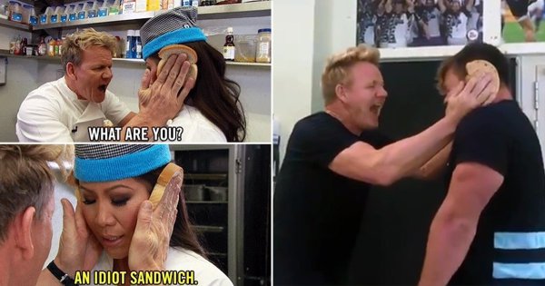 Гордон Рамзи идиотский сэндвич