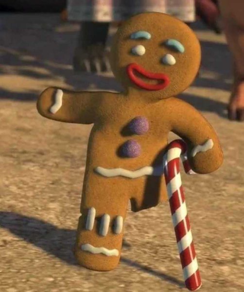 Пряничный человечек Шрек