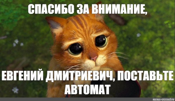 Спасибо за внимание Мем Шрек