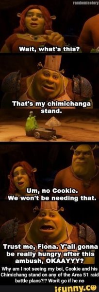 Шрек навсегда чимичанги