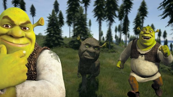 Усатый Шрек