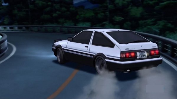 Toyota ae86 Trueno initial d