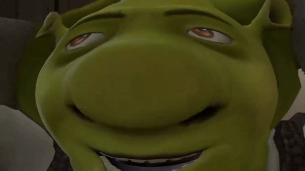 Шрек с трубой