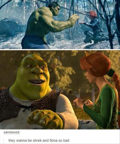 Халк Шрек Марвел