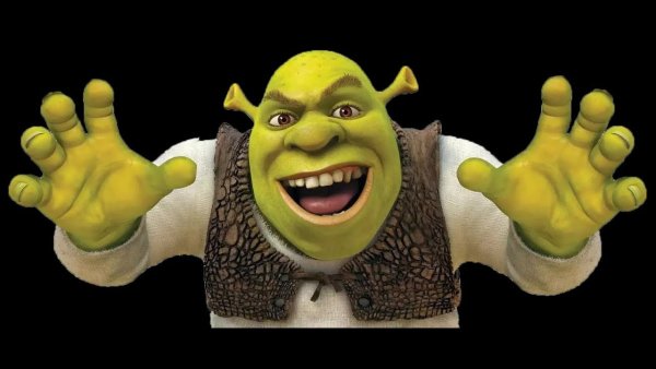 Шрек с саксофоном