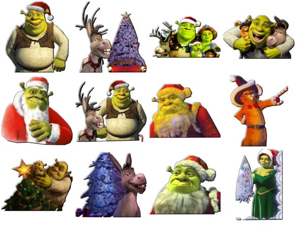 Shrek новый год