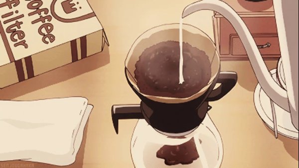 Аниме кофейня