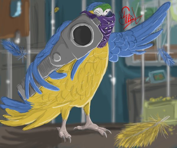 Злой попугай