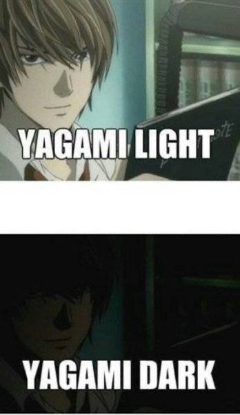 По аниме тетрадь смерти